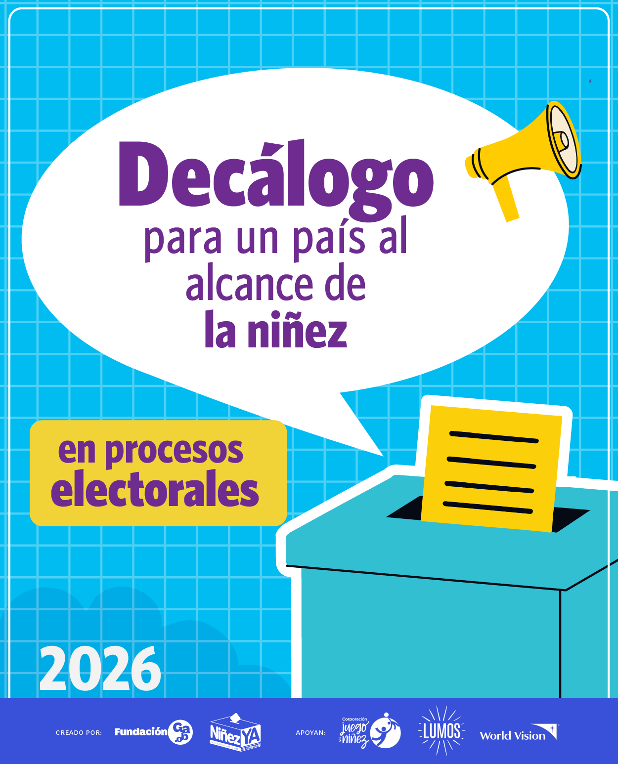 Decalogo para un país al alcance de la niñez - En procesos electorales