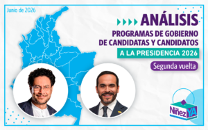 Iván Cepeda y Abelardo de la Espriella sobre el mapa de Colombia