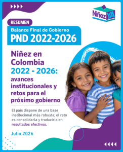 RESUMEN EJECUTIVO | Balance PND 2022-2026 | Niñez en Colombia 2022–2026: avances institucionales y retos para el próximo gobierno